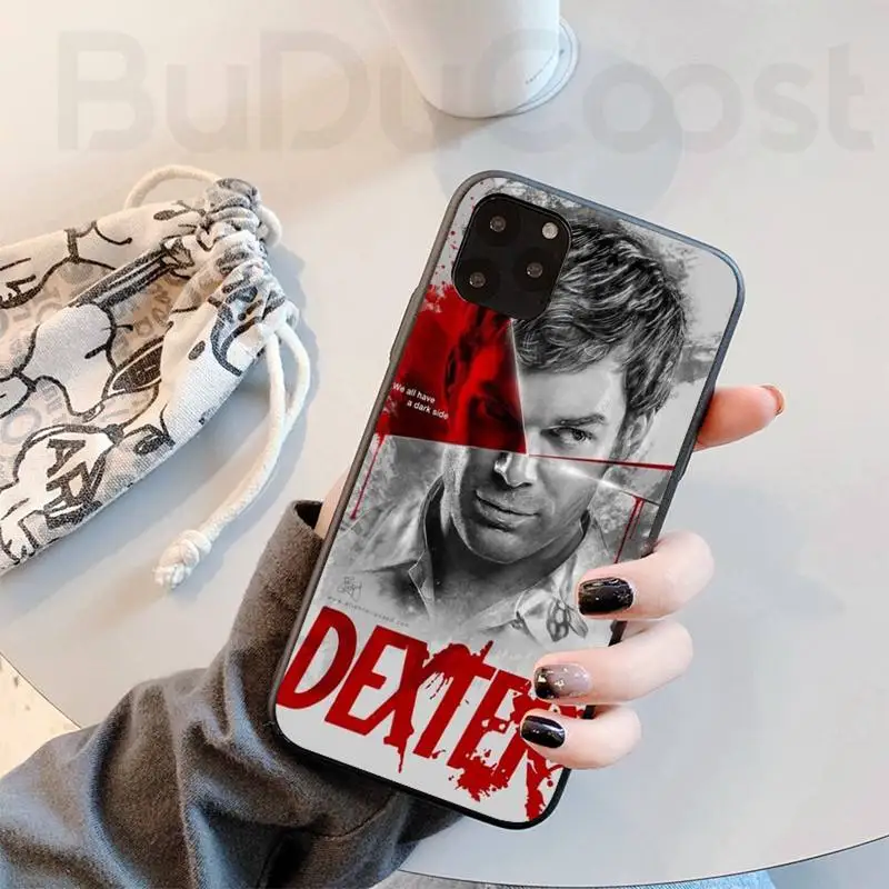 tv show dexter morgan phone case for iphone 8 7 6 6s plus x 5s se 2020 xr 11 12 pro mini pro xs max free global shipping