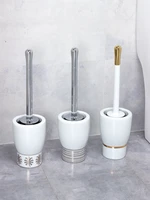 home nordic toilet brush white cleaning bathroom set ceramic toilet brush space with base wc borstel household items dh50mts