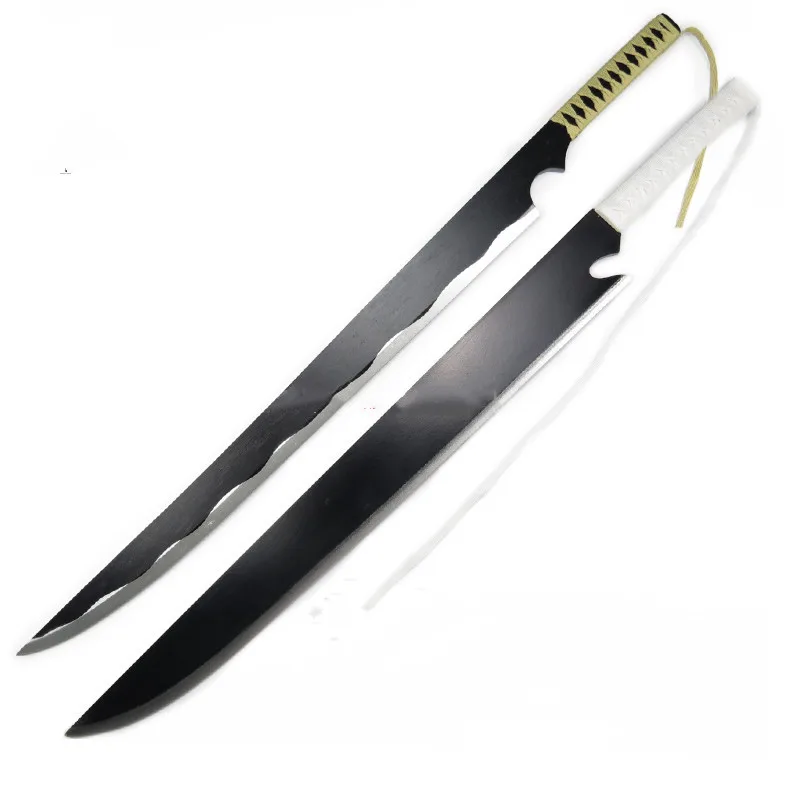 Бесплатная доставка нож для косплея из аниме Kurosaki Ichigo Katana лезвие оружия реквизит