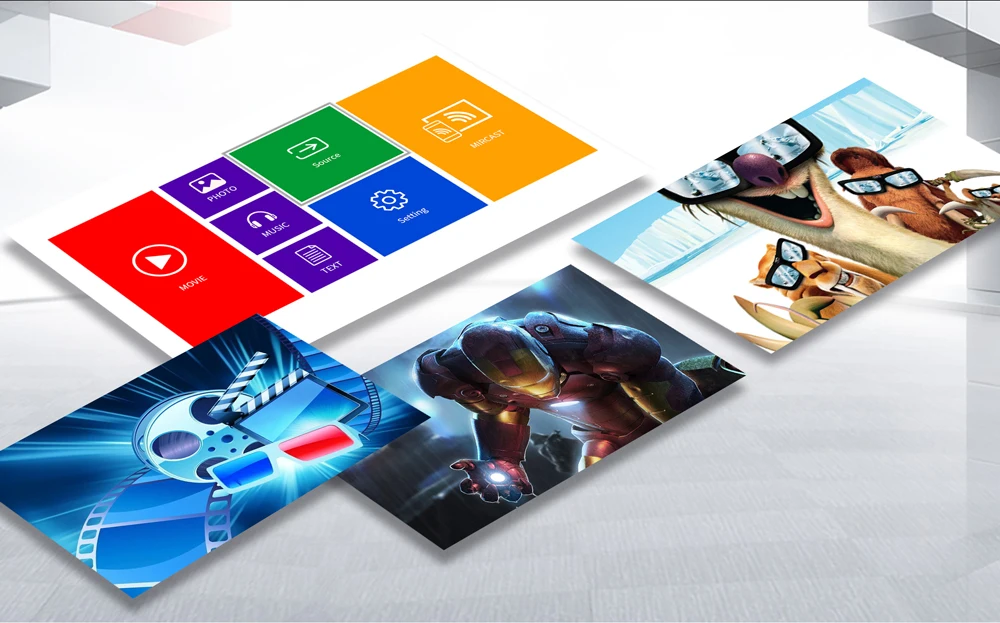 ALSTON T5 полный светодиодный hd-проектор 2500 люмен HDMI USB 1080p портативный проектор фильмов Beamer