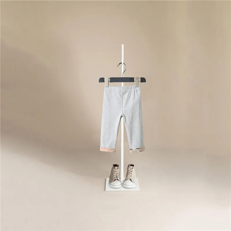 Новинка лета 2020 года Однотонные хлопковые брюки с девятью точками Детские