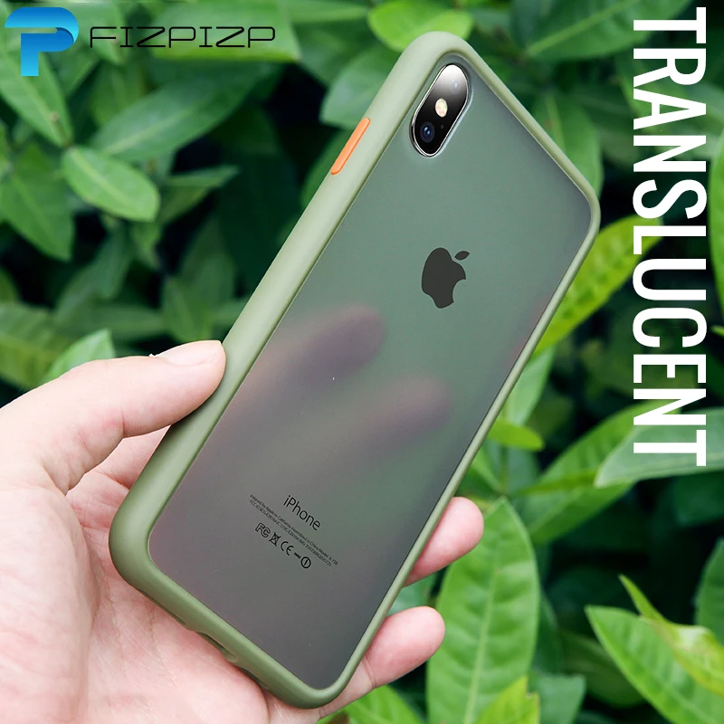 Роскошные противоударные чехлы для iPhone 11 Pro Max XR XS X армированный матовый чехол