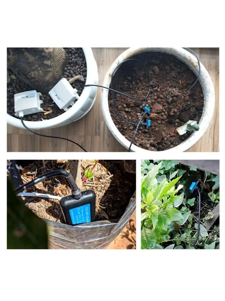 

Three-in-one Soil Salt Sensor Soil Temperature/Humidity/Conductivity Detector 11UA