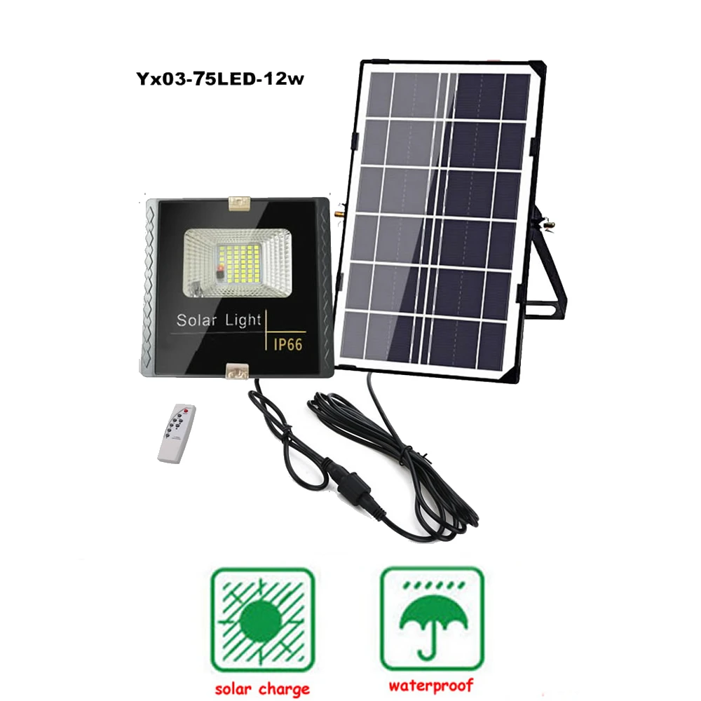 

solar light lamp floodlight Panel Powered LED Radar Wall Outdoor Garden Patio Porch Aisle Decoration Landscape LED indoor remot