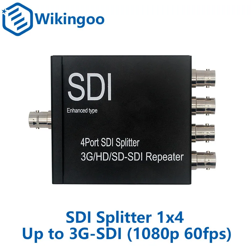 Разделитель SDI 1x4 мультимедийный разделитель Full HD 1080P SDI 4 порта разделитель SD-HD 3G-SDI для ТВ SDI камера