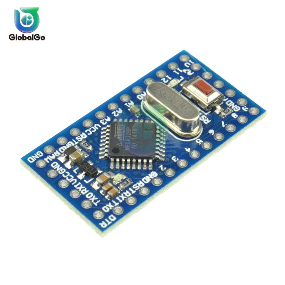 ATMEGA328P Pro Mini 328 ATMEGA328 5 V/16 MHz для Arduino Micro control микроплата управления|Детали и