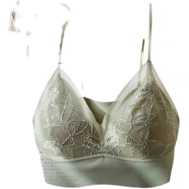Французское сексуальное кружевное бесшовное женское нижнее белье пуш-ап