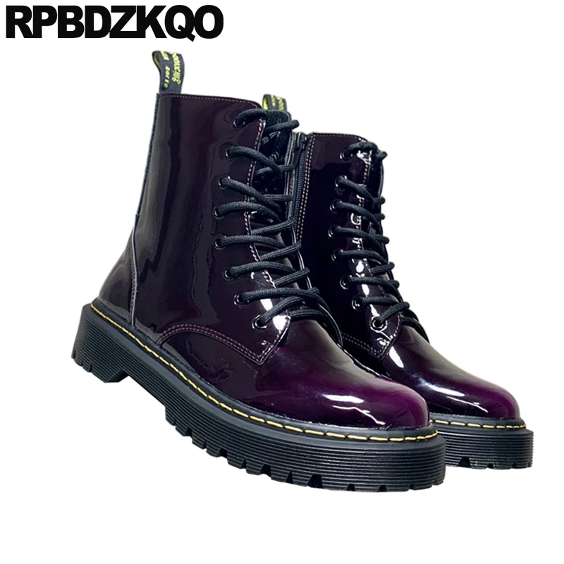 Женские ботильоны в британском стиле 2021 круглый носок Вечерние туфли лодочки