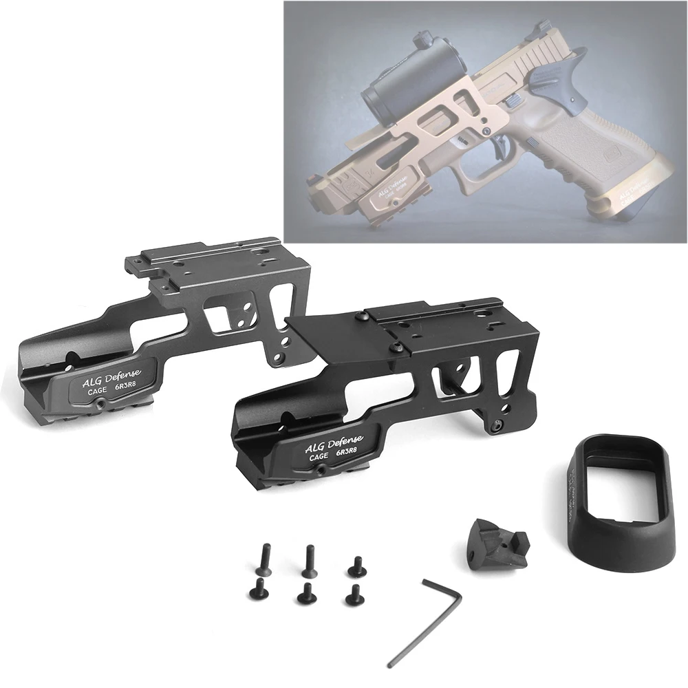 

Glock 3 Accessories 6-Second Mount Optics Scope T1 T2 H1RMR For Pistol Gen3 WE Marui KWA Glock 17 18C 22 24 31 34 35 With Magwel