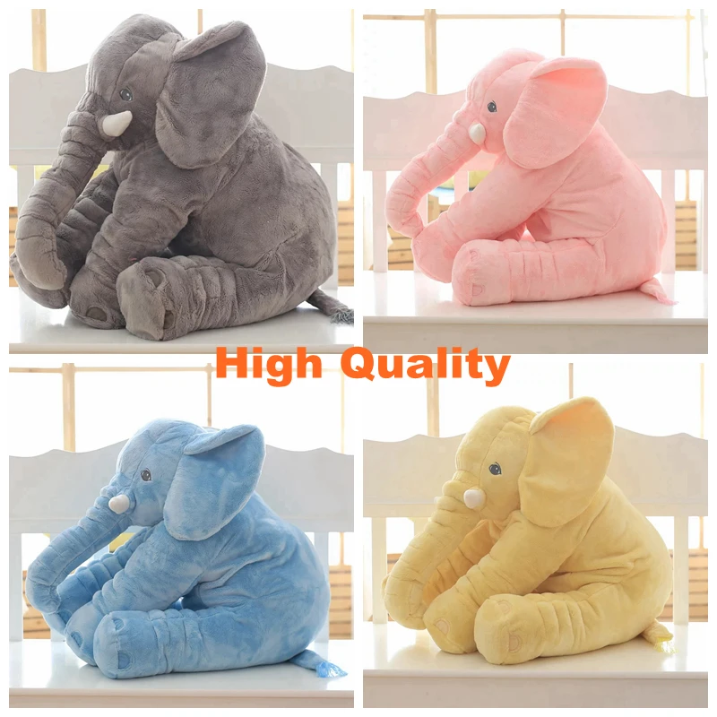 Новая детская мягкая подушка со слоном Мягкая Игрушка Животные Плюшевые игрушки