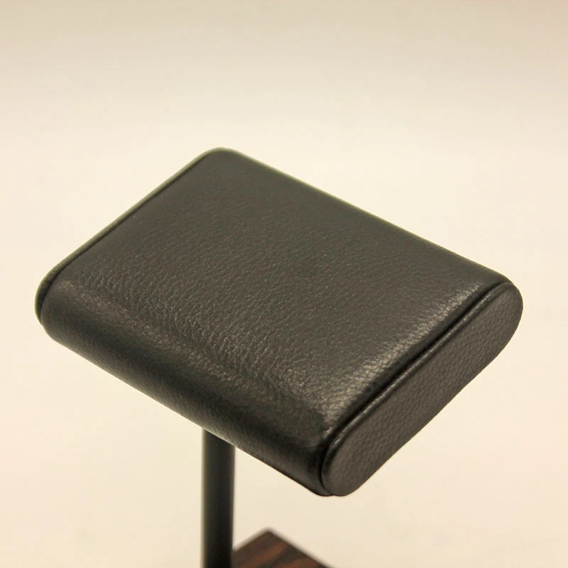 

Wood and PU Leather Watch Holder Stand Fashion Watch Display Jewelry Gift for Christmas Anniversary Birthday