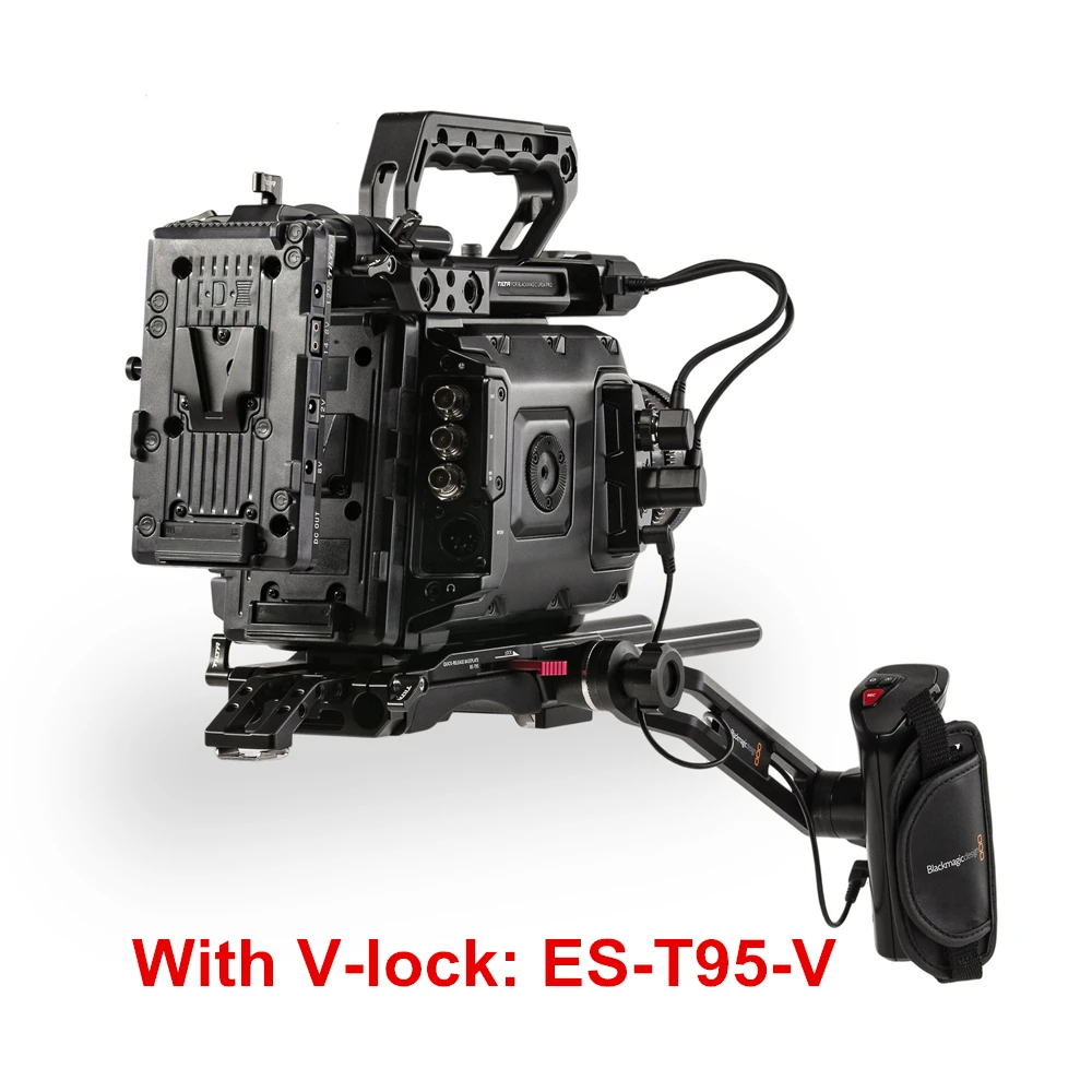 Клетка Tilta ES-T95 для камеры BlackMagic URSA Mini Pro быстросъемная Базовая пластина