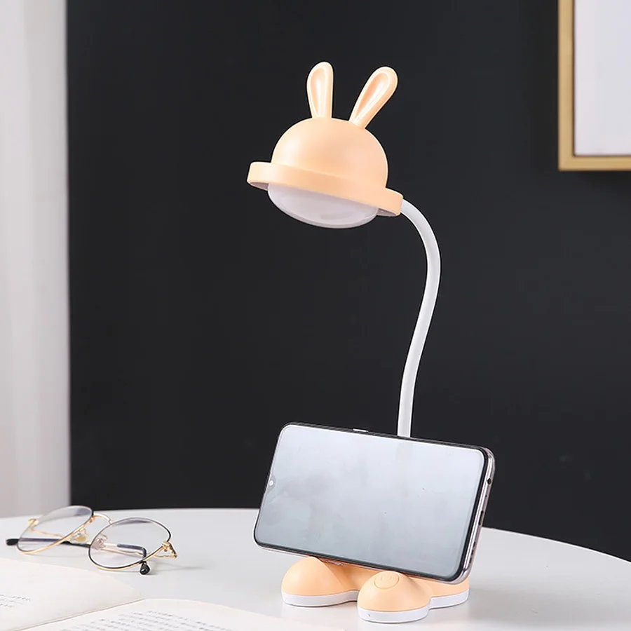 

Multifunctional desk lamp student bedroom bedside desk lamp USB charging reading lamp LED eye protectionA196