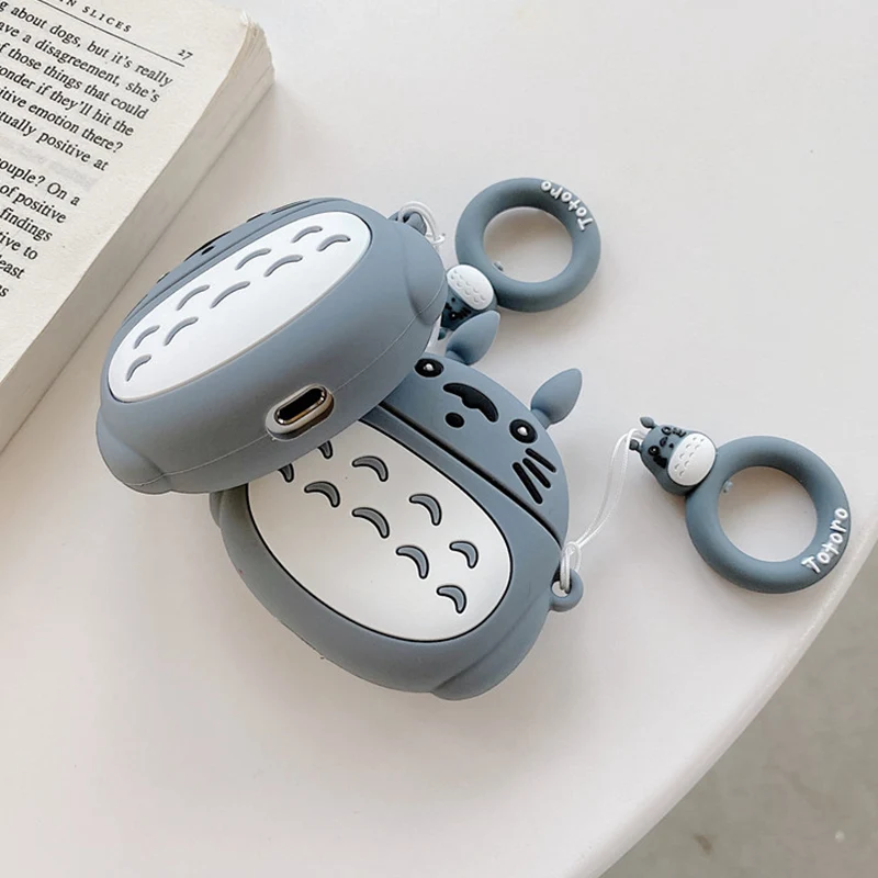Чехол для Huawei Freebuds 3 милый 3D мультяшный чехол наушников Kawaii Totoro защитный с