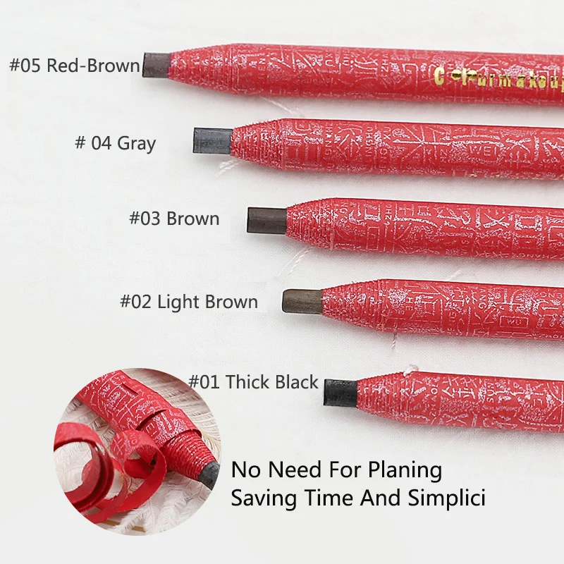 2 шт. макияж бровей косметический карандаш для женщин Китайский Стиль Высокое