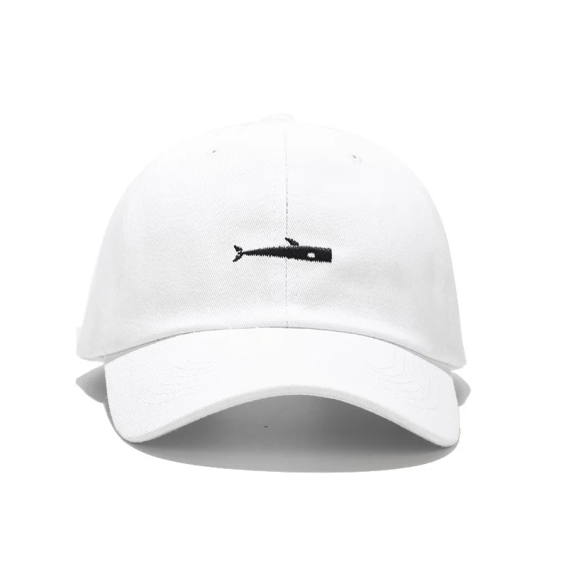 

2021 New Men's peak caps trend casual BaseballCaps Soft top Japanese Female white face small