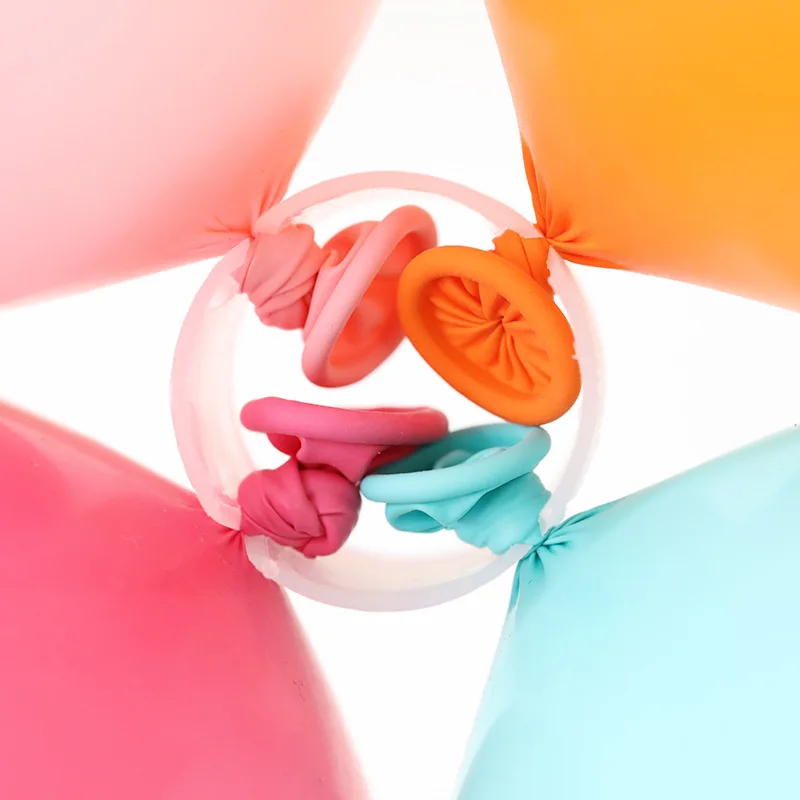 5/100 шт латексные воздушные шары с герметичным зажимы моделирующие скрепки одежда