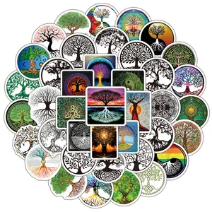 103050pcs tree of life graffiti stickers skateboard motorcycle guitar bike laptop phone cool waterproof sticker decal kid toy free global shipping