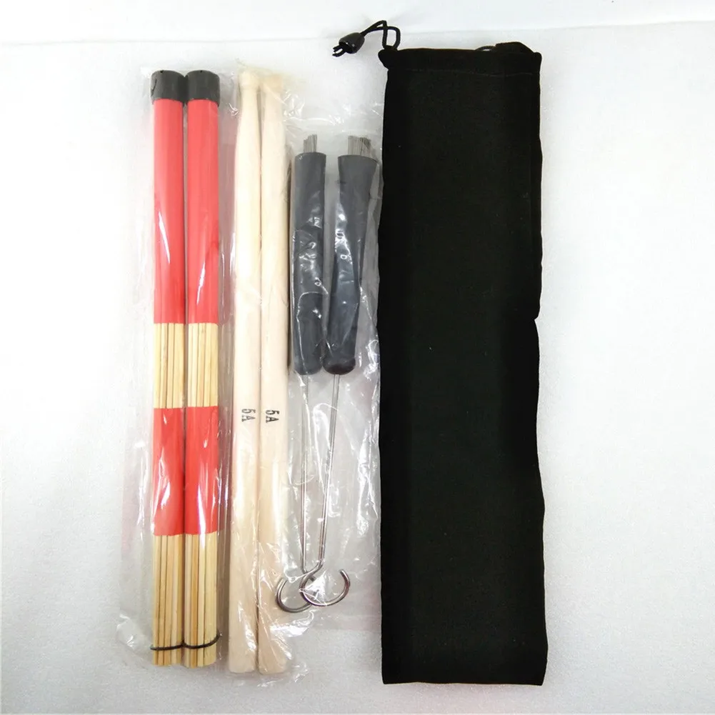 

Maple Drum Sticks Drum Sticks Portable Rods Sticks Wire With Wood Drum