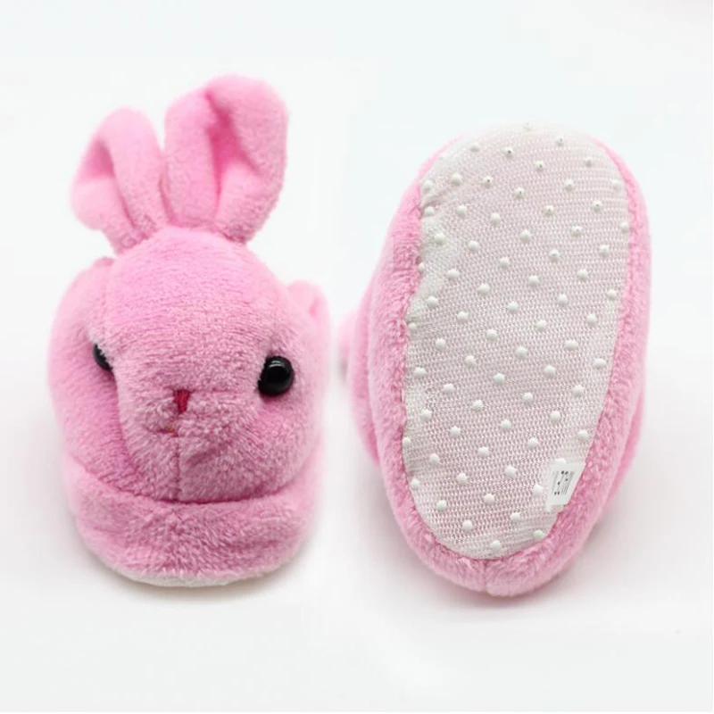 

1 Pair of Lovely Soft Cloth Color Cartoon Animal Slippers Dress Shoes Suitable for 18 Inch Baby Accessories Birthday Gift