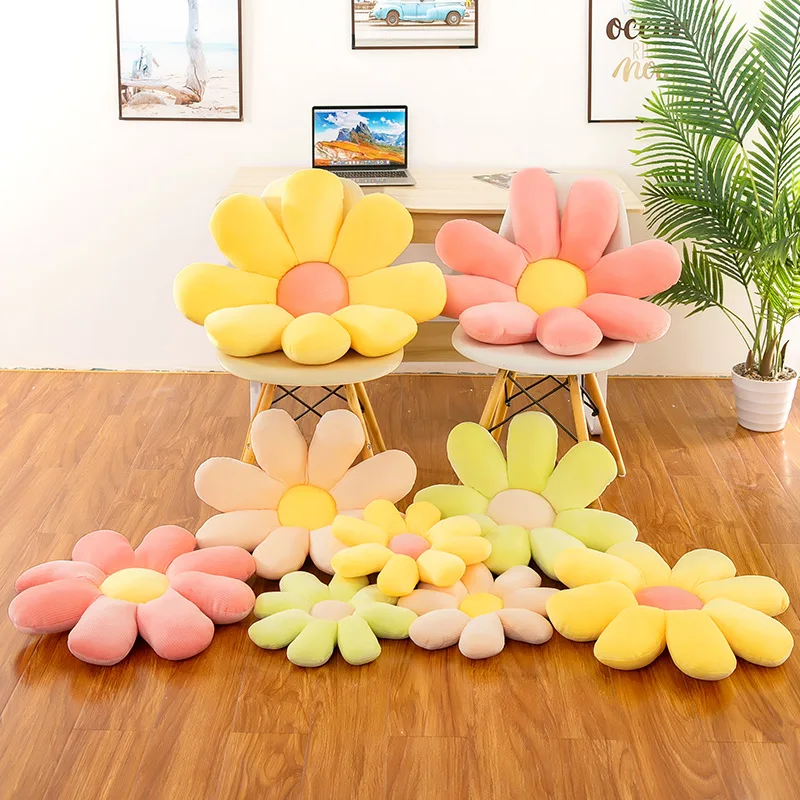 

Free ship 60cm flower chair cushion decorative tatami sofa cushions home decor office seat floor pillows for car birthday gift