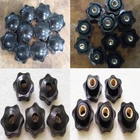 15 шт. M4 M5 M6 M8 M10 M12 черные гайки для большого пальца стандартные ручные гайки для сливы ручная затяжка гайки ручка резьба Механическая 15 шт.