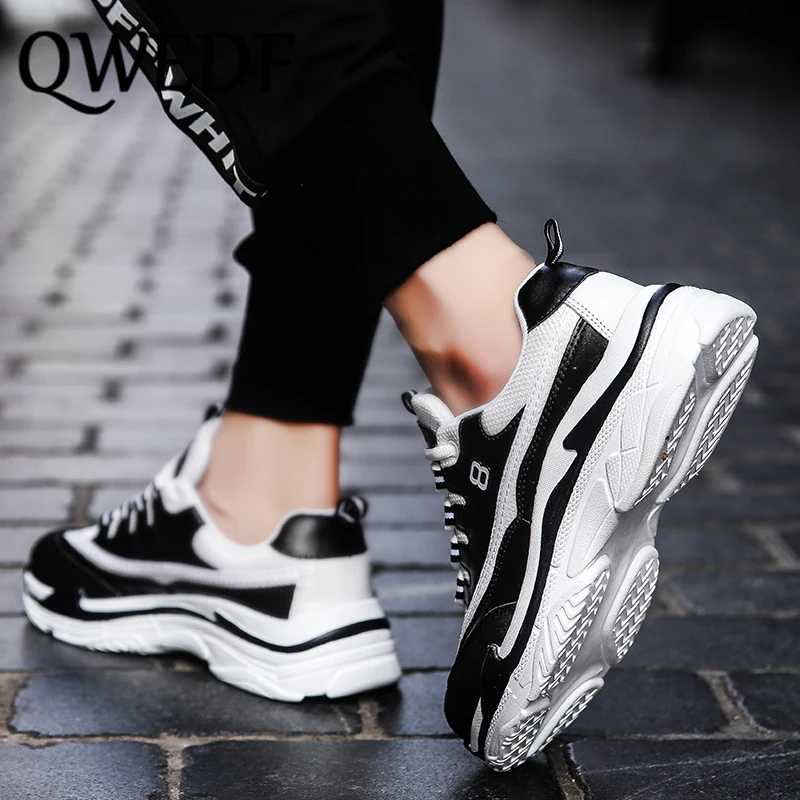 QWEDF Туфли с подошвой из вулканизированной резины для Для мужчин толстая подошва