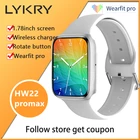 Смарт-часы LYKRY HW22 Pro max, 1,78 дюйма, 44 мм, Bluetooth, 2 кнопки