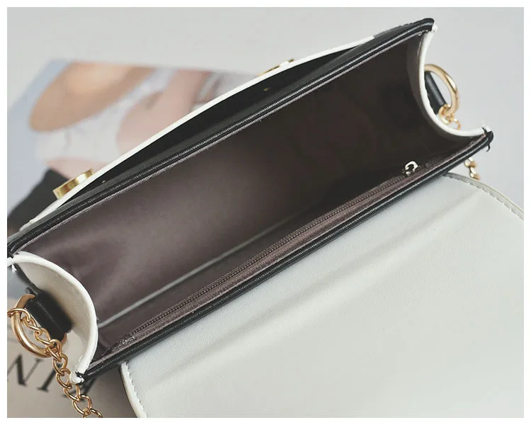 

High Quality PU Leather Solid chain Women Crossbody Bags Fashion Color Women Shoulder Bags Color Shoulder Strap Ladies Bag