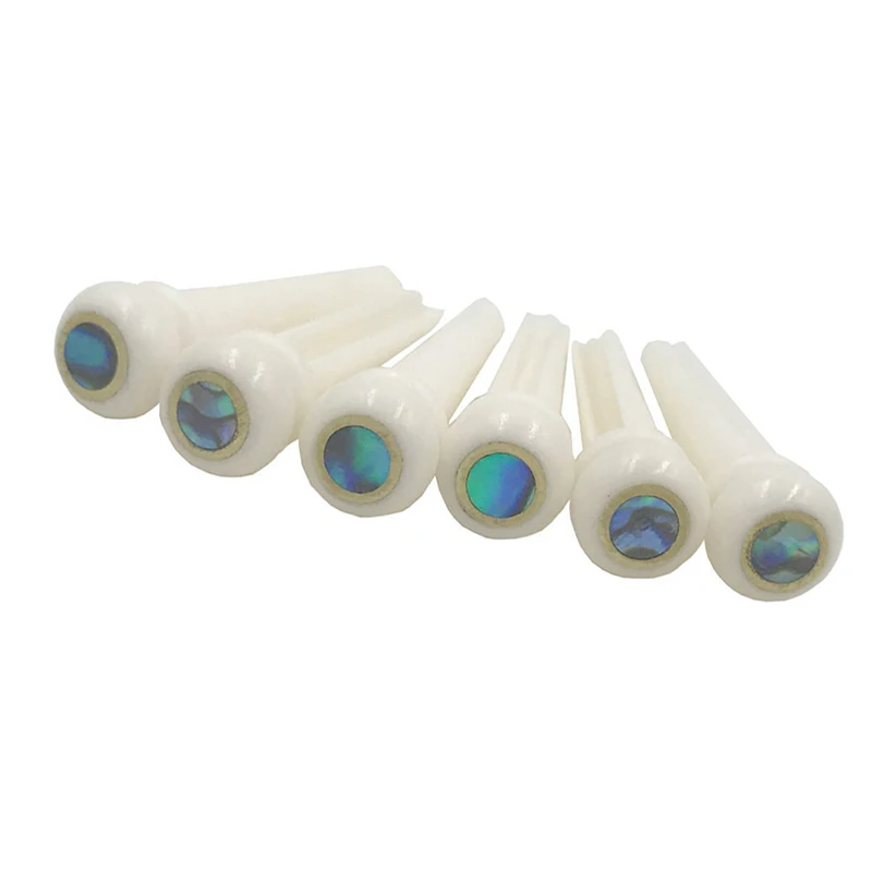 Новинка-Гитара кости шпильки для порожка с 5 3 мм положение Abanlone красная точка