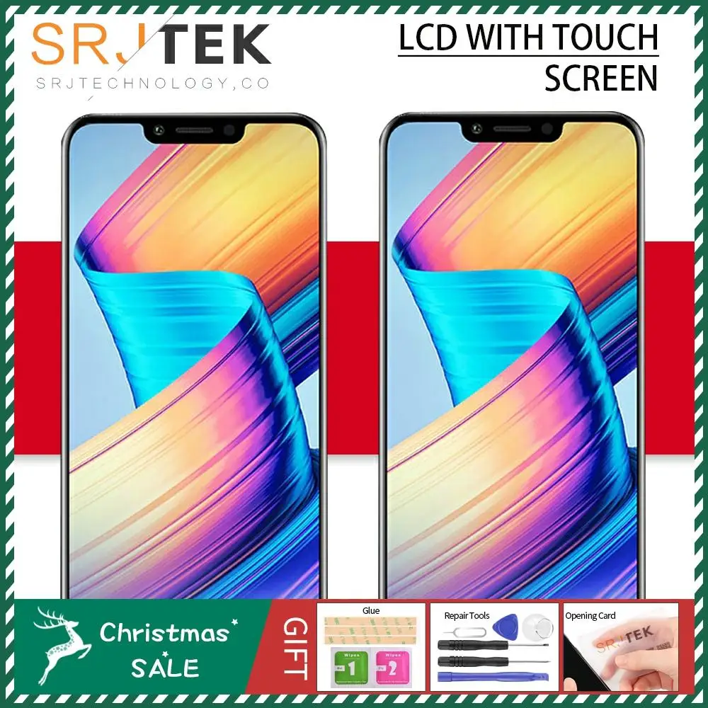 Srjtek для Meizu 8X ЖК-панель сенсорный X 8 экран дигитайзер сенсор стекло полная сборка для Meizu X8 дисплей запасные части