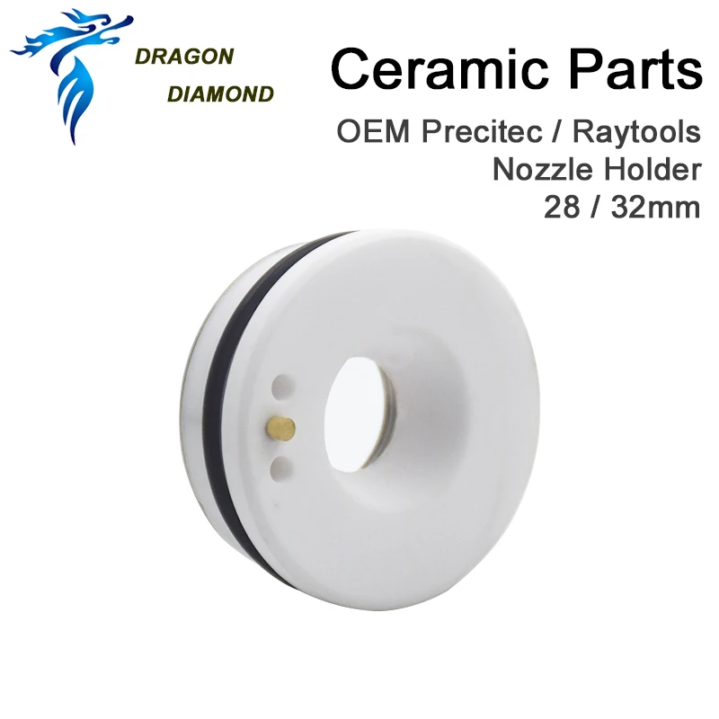 DRAGON Алмазный лазер керамический 28 мм/24 5 мм 32 мм/28 OEM Precitec Raytools Lasermech Bodor Держатель