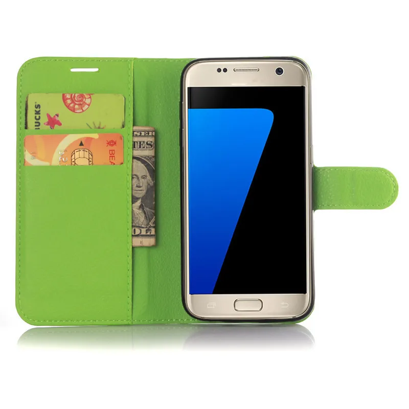 Leather Flip Case For Samsung Galaxy S7 Wallet Magnetic Cover Samsung Galaxy S7 Edge Case For Samsung S7 S 7 Phone Coque Hoesje