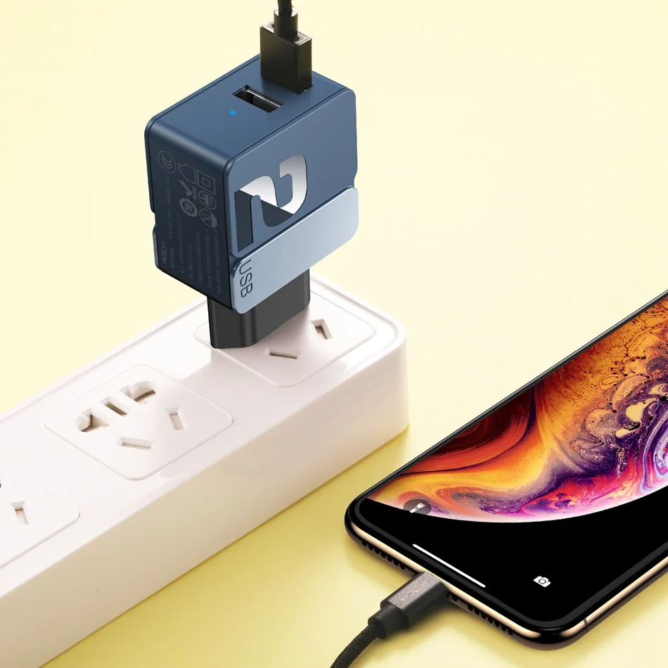 ROCK 5 V/4A USB зарядное устройство Универсальное зарядное устройство для мобильного телефона 4 USB зарядное устройство для iPhone samsung HUAWEI XIAOMI EU US