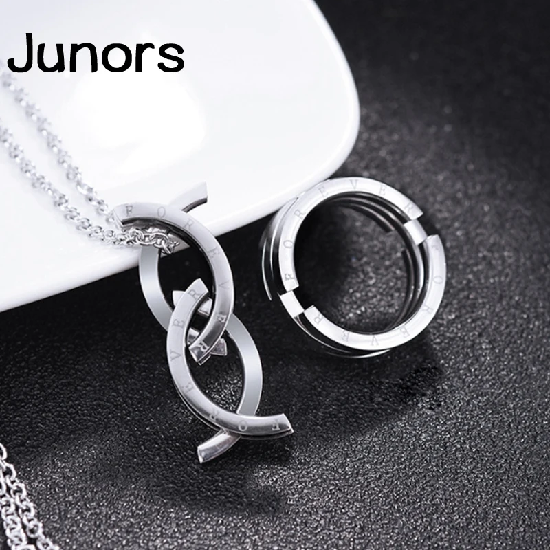 Кольцо из нержавеющей стали для мужчин и женщин с волнистым дизайном аксессуары