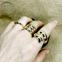 f j4z trend design finger rings fashion punk golden metal rings hit hop clup party jewelry accessories wholesale