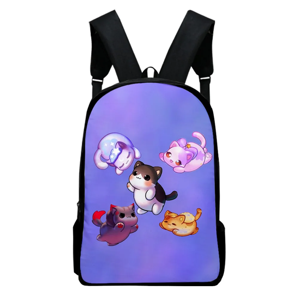 

Aphmau Leisure Simple Large Capacity Zipper Student Backpack