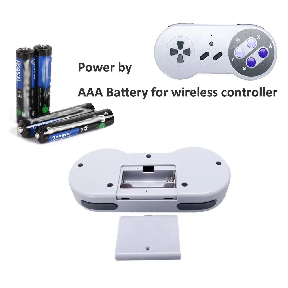 8-битная ТВ-приставка для видеоигр 634 встроенных классических ретро-игр