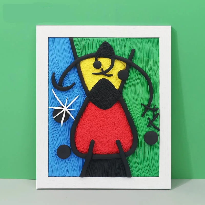 Craft Painting 4 Детские игрушки для девочек Материалы для творчества много Глины живопись DIY Детская Игрушка Искусство и ремесла для детских игрушек Детский сад Новинка - Цвет: Craft Painting 4