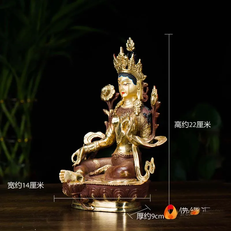 Оптовая продажа тибетский буддист statues-21cm-bless для безопасности семьи богатства