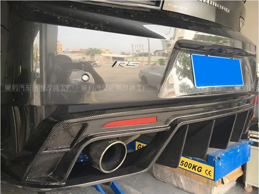 Высококачественный бампер из углеродного волокна для заднего багажника спойлер