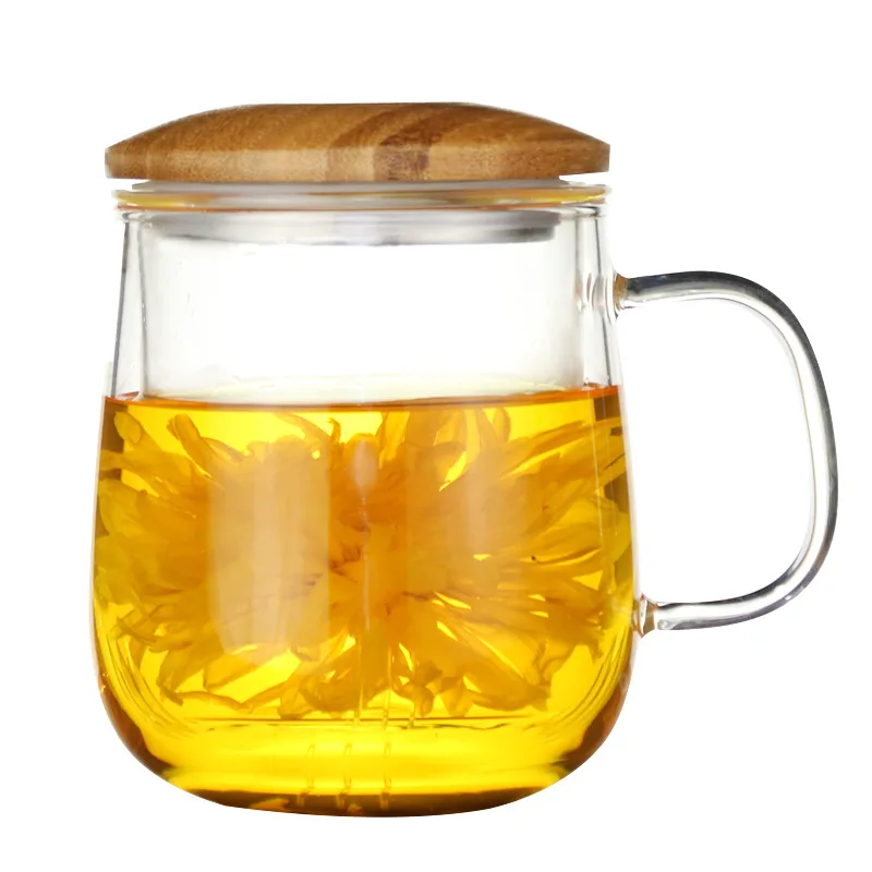 400 мл японский стиль чайная кружка с фильтром большая емкость чашка дома лимонада