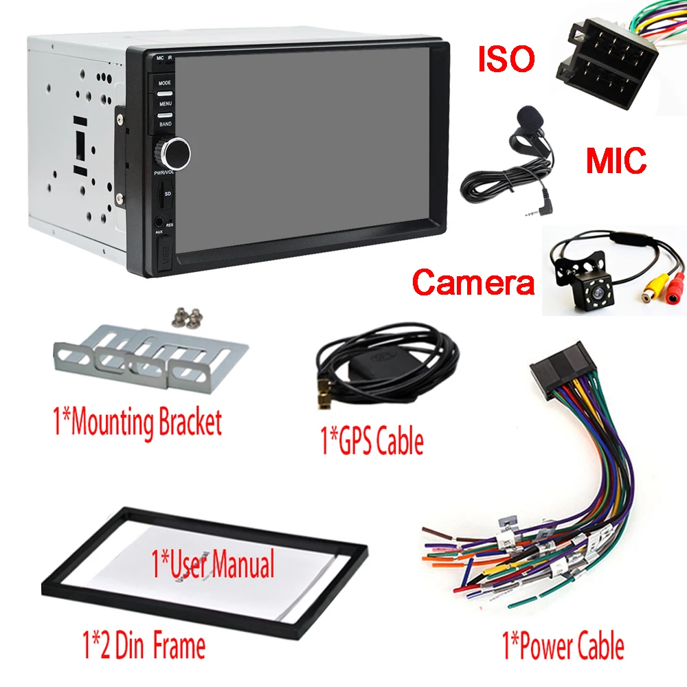 RM-CT0011-ISOMIC218 Авто " Android 6,0 четырехъядерный 2G+ 32G Универсальный двойной 2Din без dvd автомобильный аудио стерео gps Навигатор Радио комплекты Автомобильный мультимедийный - Цвет: RM-CT0011-ISOMIC218