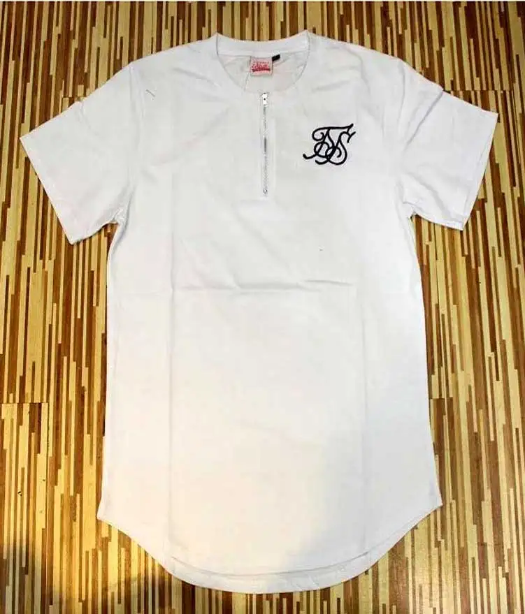 Новинка 2021 футболка supbig sik из шелка siksilk черная белая длинная в стиле хип хоп s топы