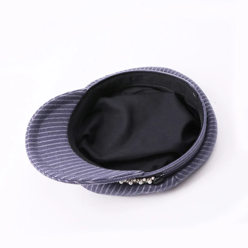 Новая мода жемчужная военная шляпа весна лето моряк для женщин мужчин уличный
