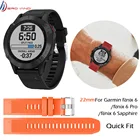 Ремешок для умных часов Garmin Fenix 55 Plus66 Pro6, силиконовый, 22 мм