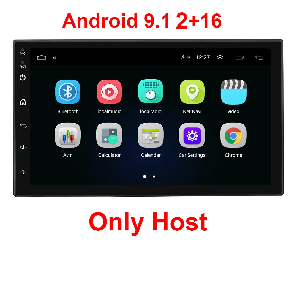 Car Stereo Универсальный 2Din Android 9,1 автомобильный Радио мультимедийный плеер для Nissan Toyota Kia VW hyundai Suzuki Honda RAV4 Corolla Автомобильный Стерео gps - Цвет: Car Stereo