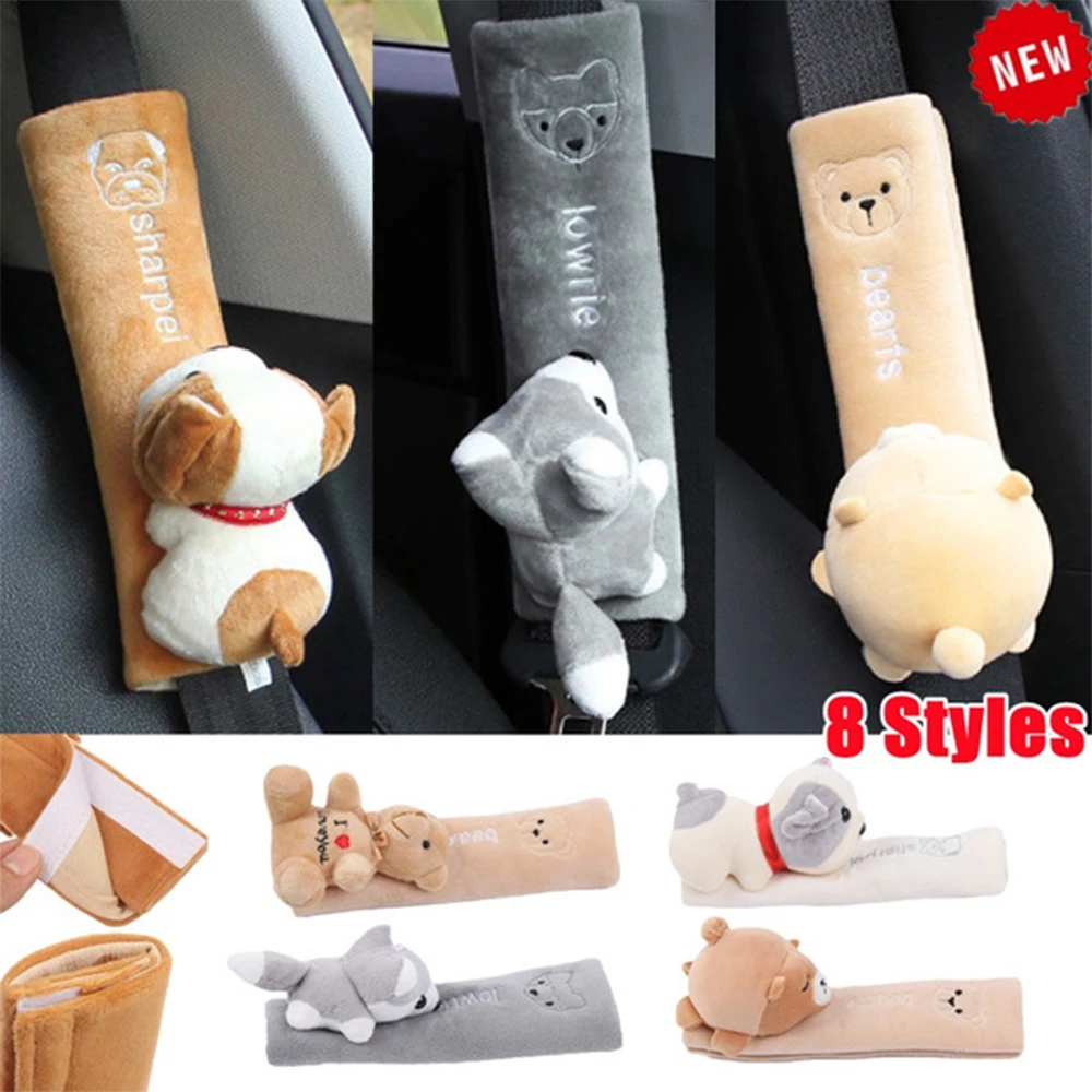 

Vehemo, чехлы для ремня безопасности автомобиля, ремень безопасности, рукав, высококлассная подкладка для ремня безопасности, искусственная М...