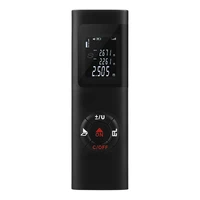mini handheld 0 05 40m laser distance meter digital rangefinder portable usb rechargeable distance measuring tool