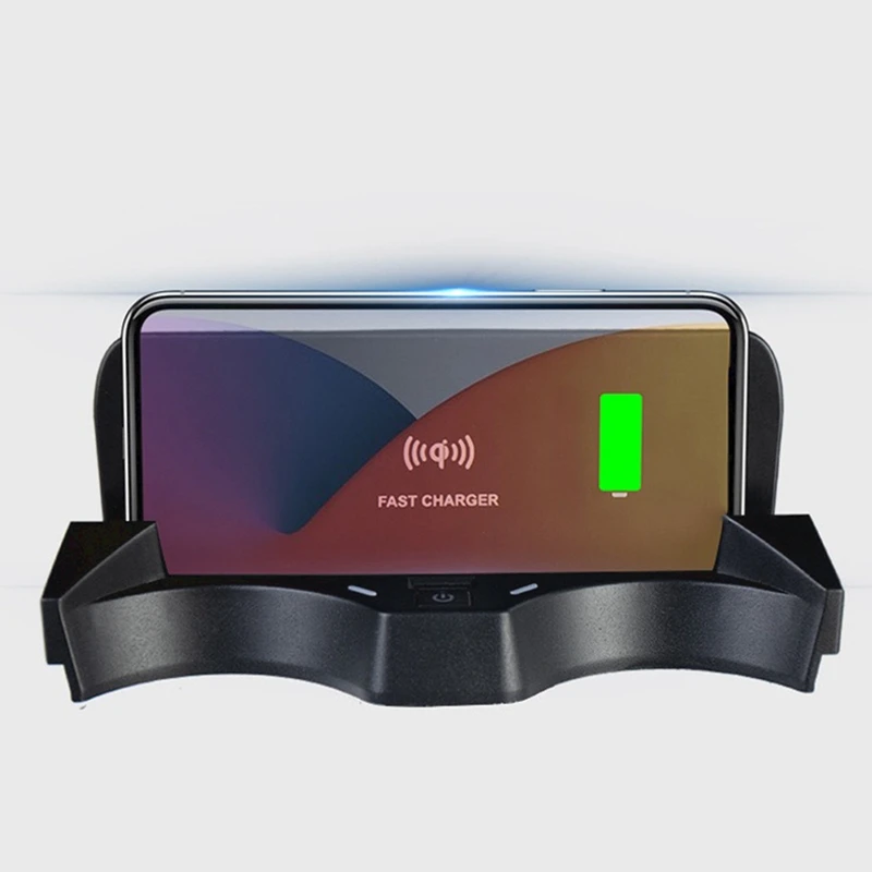 

Car QI Wireless Charger for X1 F48 F49 X2 F39 2016-2020 Fast Charging Plate Phone Holder Accessories